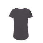 B&C női póló Inspire Slub 120 melírozott antracit