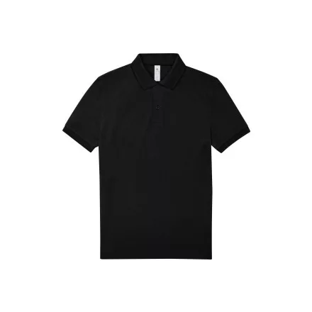 B&C galléros póló My Polo 180 fekete