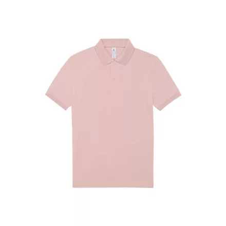 B&C galléros póló My Polo 180 rózsaszín