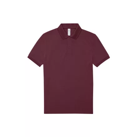 B&C galléros póló My Polo 180 burgundi