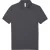 B&C galléros póló My Polo 180 sötétszürke