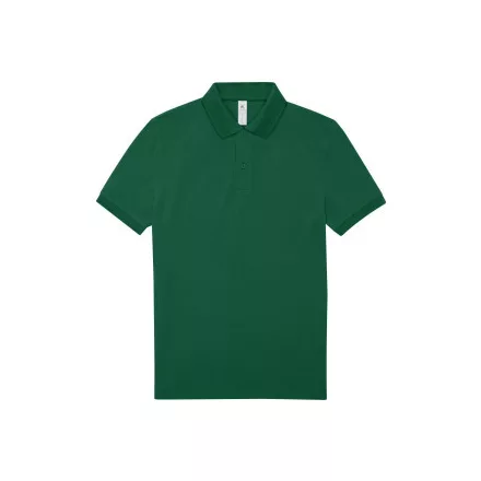 B&C galléros póló My Polo 180 borostyán zöld
