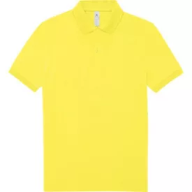 B&C galléros póló My Polo 180 sárga