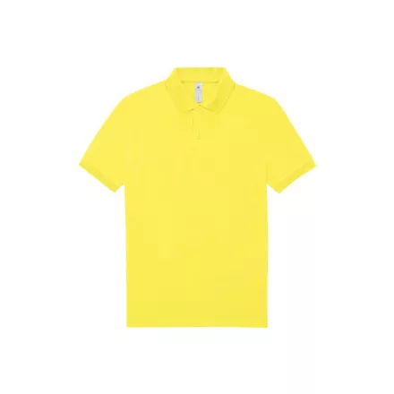 B&C galléros póló My Polo 180 sárga