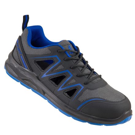 Urgent munkavédelmi cipő 204 S1 fekete-kék