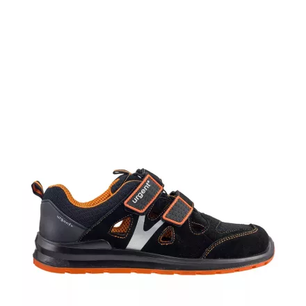 Urgent munkavédelmi szandál Traxan 309 S1 fekete-narancs
