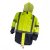 Urgent jól láthatósági bélelt télikabát Roady fluo sárga-tengerkék
