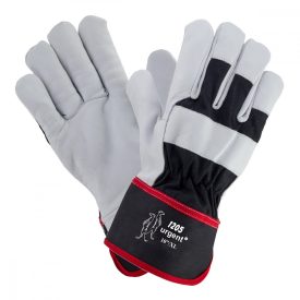 Urgent kecskebőr rakodókesztyű 1205 szürke