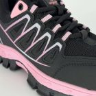 Urgent munkavédelmi női cipő 249 S1 fekete-rózsaszín