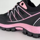 Urgent munkavédelmi női cipő 249 S1 fekete-rózsaszín