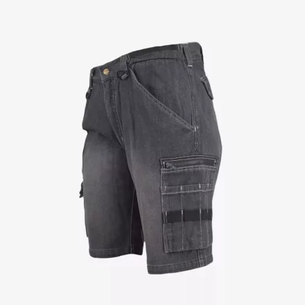 Urgent farmer rövidnadrág koptatott fekete