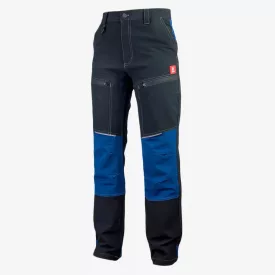 Urgent softshell deréknadrág 710 fekete-kék