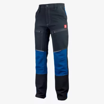 Urgent softshell deréknadrág 710 fekete-kék