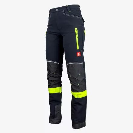 Urgent softshell deréknadrág 719 fekete-neon sárga