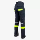 Urgent softshell deréknadrág 719 fekete-neon sárga