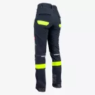 Urgent softshell deréknadrág 719 fekete-neon sárga