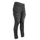 Urgent farmer munkásnadrág Cargo 360 koptatott fekete