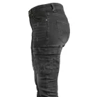 Urgent farmer munkásnadrág Cargo 360 koptatott fekete