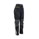 Urgent munkásnadrág Stretch 763 fekete-szürke-lime