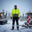 Urgent softshell kabát 984 fluo-sárga-fekete