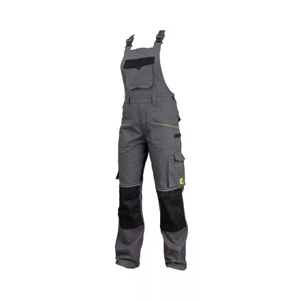 Urgent kantáros munkásnadrág S2 szürke-fekete-lime