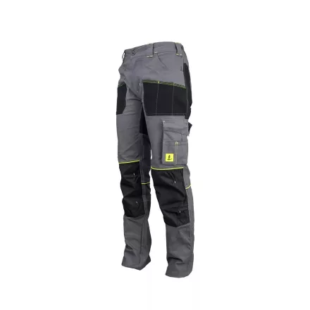 Urgent munkásnadrág S2 New szürke-fekete-lime