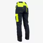 Urgent derekas munkásnadrág URG-Y fekete-neon sárga