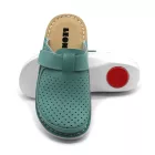 Leon női klumpa Comfort V263 türkiz bakar