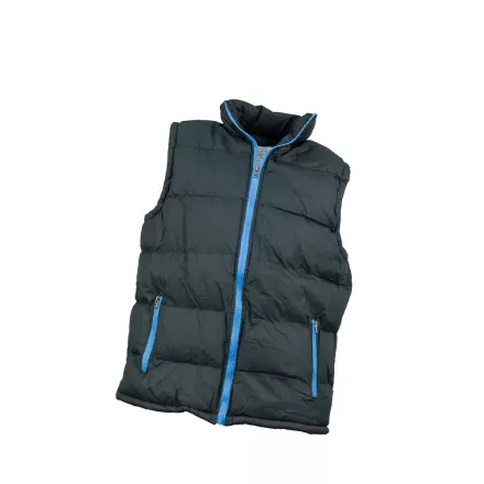 Urgent mellény BZR-308 fekete-kék