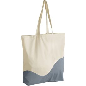 Westford Mill táska Organic Cotton 200 natúr-kékesszürke