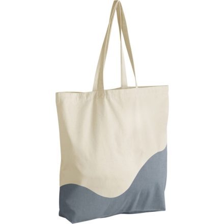 Westford Mill táska Organic Cotton 200 natúr-kékesszürke