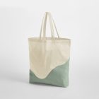 Westford Mill táska Organic Cotton 200 natúr-poros zöld