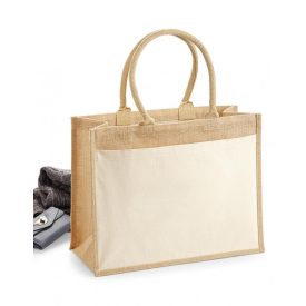 Westford Mill Cotton Pocket Jute Shopper