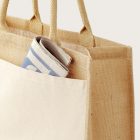 Westford Mill Cotton Pocket Jute Shopper