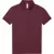 B&C női galléros póló My Polo 180 burgundi