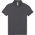 B&C női galléros póló My Polo 180 sötétszürke