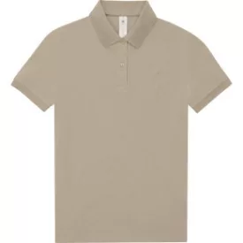 B&C női galléros póló My Polo 180 homok