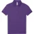 B&C női galléros póló My Polo 180 lila