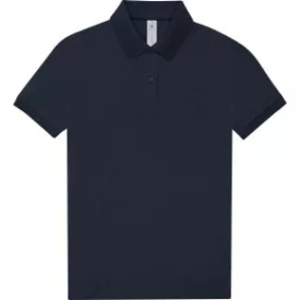 B&C női galléros póló My Polo 180 sötét tengerkék