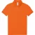 B&C női galléros póló My Polo 180 sötét narancs