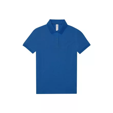 B&C női galléros póló My Polo 180 királykék