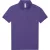 B&C női galléros póló My Polo 180 sugárzó lila