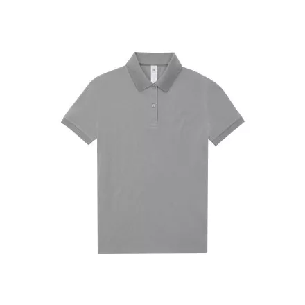 B&C női galléros póló My Polo 180 szürke