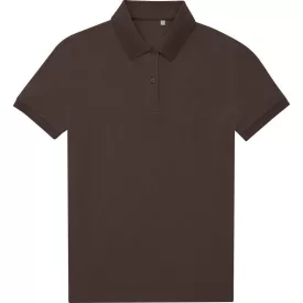 B&C női galléros póló My Eco 180 kávé