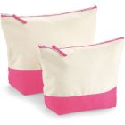 Westford Mill kozmetikai táska Canvas natúr-rózsaszín - M