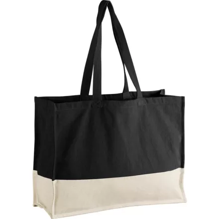 WestforMill táska EarthAware® Organic Contrast 407 fekete-natúr