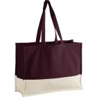 WestforMill táska EarthAware® Organic Contrast 407 bordó-natúr