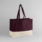 WestforMill táska EarthAware® Organic Contrast 407 bordó-natúr