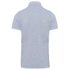 WK galléros póló Stud 220 melírozott szürke