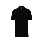 WK galléros póló Contrasting Day To Day 220 fekete-fűzöld